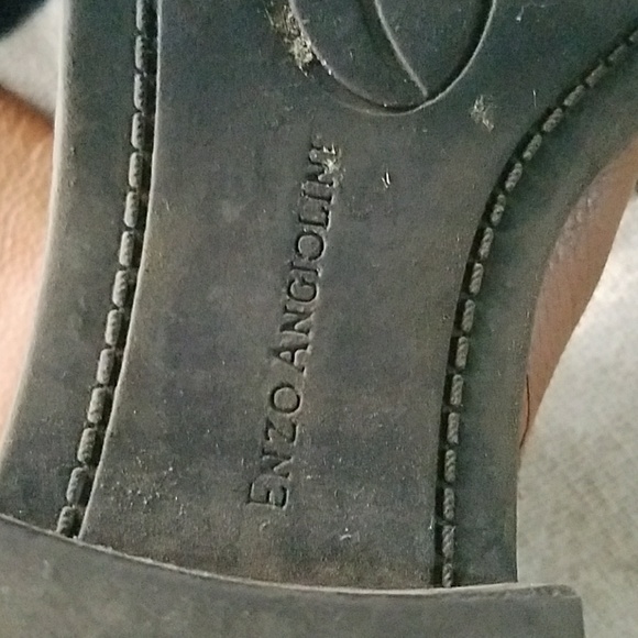 Enzo Angiolini Brown Leather Riding Boots - Picture 8 of 8